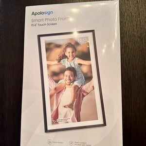 Black Smart Photo Frame